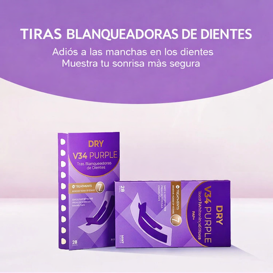 Purple Teeth Whitening Strips